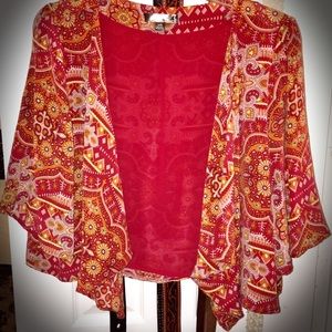 Multi-colored/Boho Pattern Cardigan (LG Forever21)